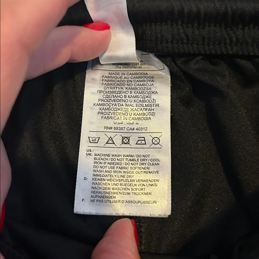 Adidas Black Soccer Shorts, Small - Picture 4 of 8